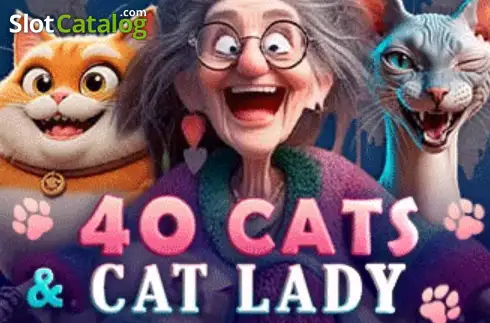 40 Cats And Cat Lady слот