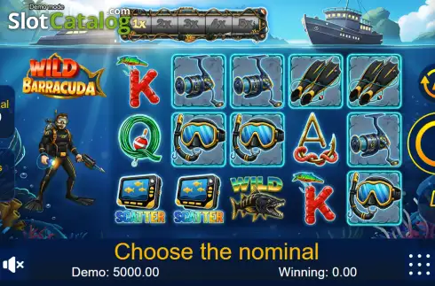 Скрин2. Wild Barracuda слот