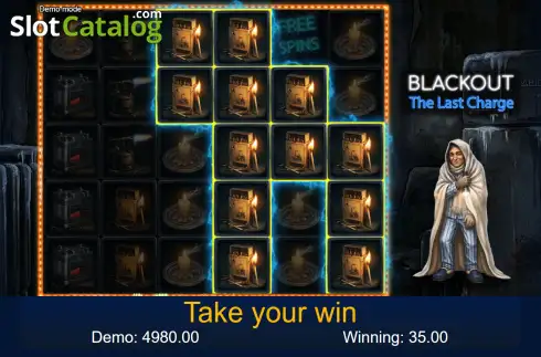 Скрин3. Blackout: The Last Charge слот