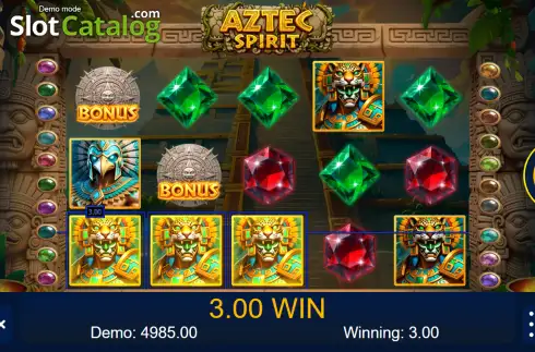 Скрин3. Aztec Spirit слот