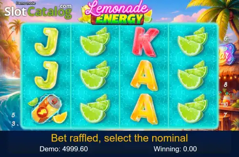 Скрин2. Lemonade Energy слот