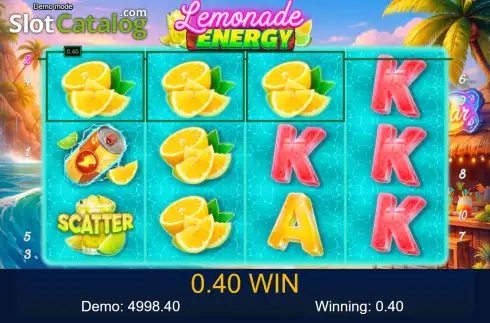 Скрин3. Lemonade Energy слот
