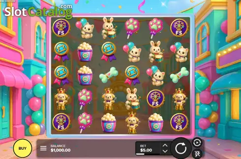 Скрин2. Pets Parade Riches слот
