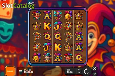 Скрин2. Carnival Of Fools слот