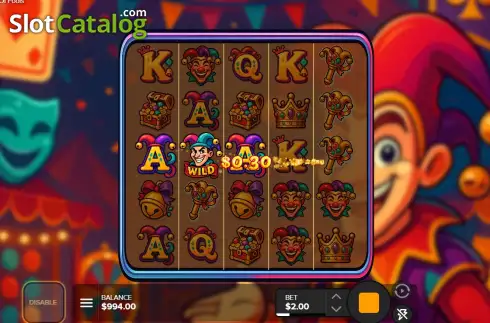 Скрин3. Carnival Of Fools слот