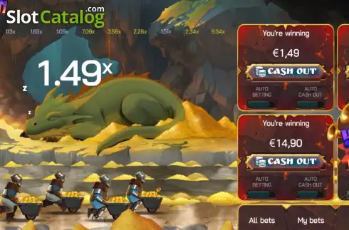 Скрин3. Dragon Run слот