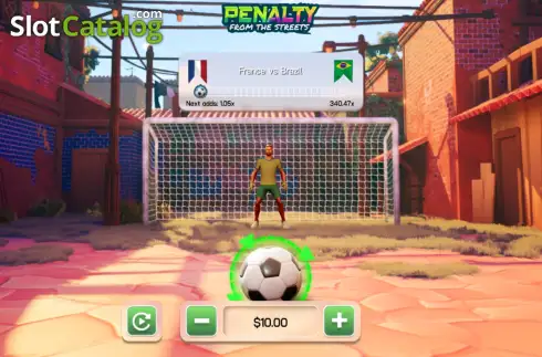 Скрин2. Penalty from the Streets слот