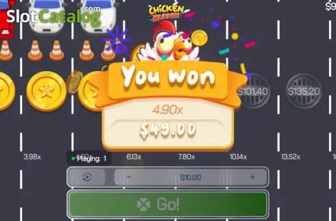Скрин3. Chicken Runner слот