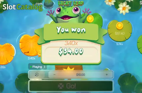 Скрин3. Lucky Leap слот