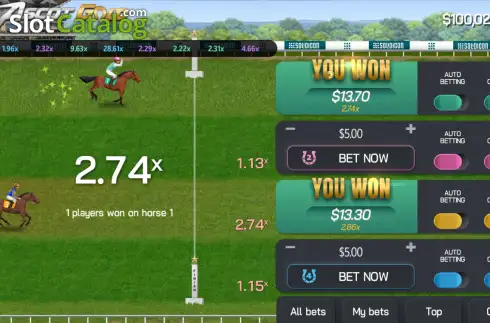 Скрин3. Ascot Gold слот