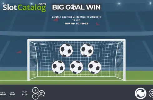 Скрин2. Big Goal Win слот