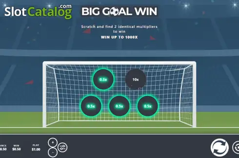 Скрин3. Big Goal Win слот