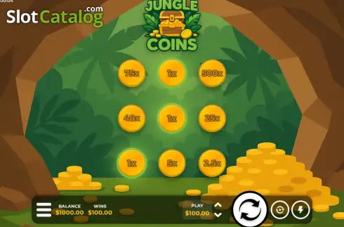 Скрин3. Jungle Coins слот
