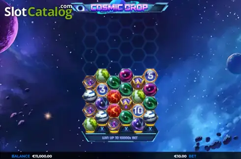 Скрин2. Cosmic Drop (SpinOn) слот