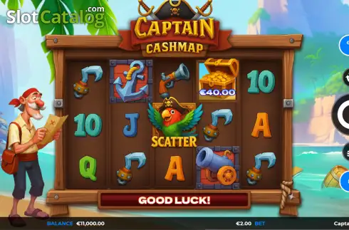 Скрин2. Captain Cashmap слот