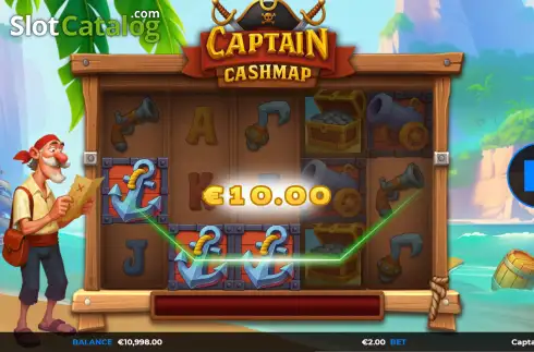 Скрин3. Captain Cashmap слот