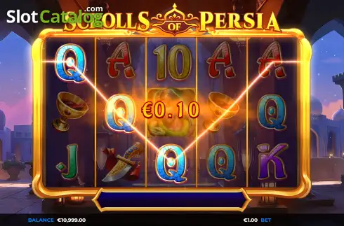 Скрин3. Scrolls of Persia слот