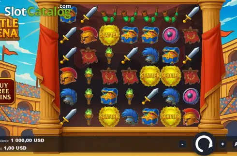 Скрин2. Battle Arena слот