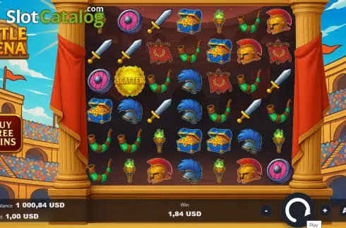 Скрин3. Battle Arena слот