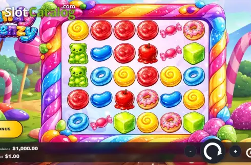 Скрин2. Candy Frenzy (Spinova) слот