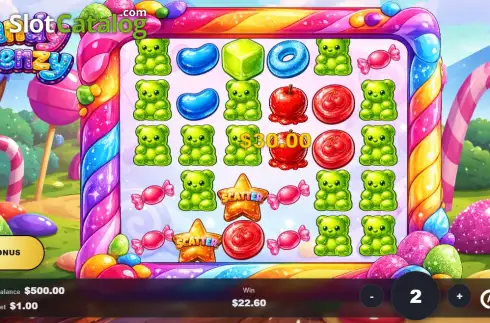 Скрин3. Candy Frenzy (Spinova) слот