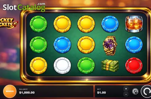 Скрин2. Pocket Rockets слот
