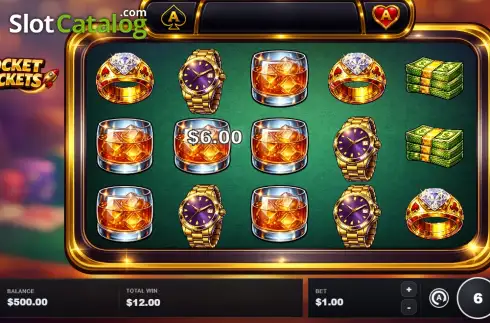 Скрин3. Pocket Rockets слот