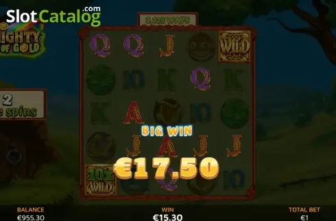 Скрин3. Mighty Pots of Gold слот