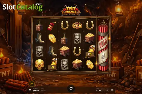 Скрин2. TNT Frenzy слот