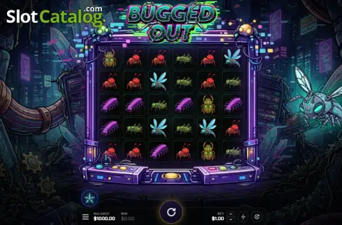 Скрин2. Bugged Out слот