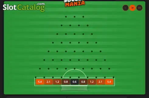 Скрин2. Soccer Mania (Split The Pot) слот