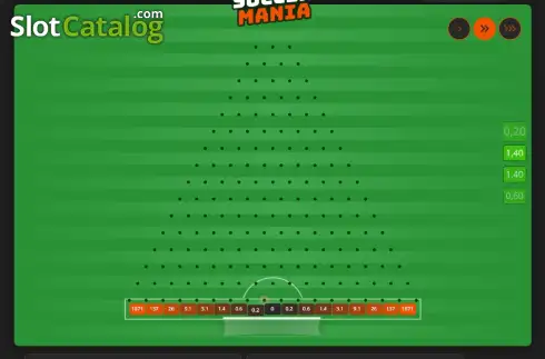 Скрин3. Soccer Mania (Split The Pot) слот