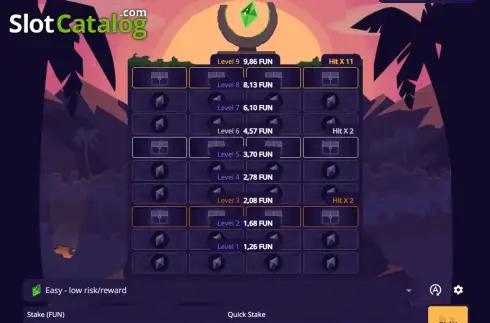 Скрин2. Jungle Gems (Split The Pot) слот