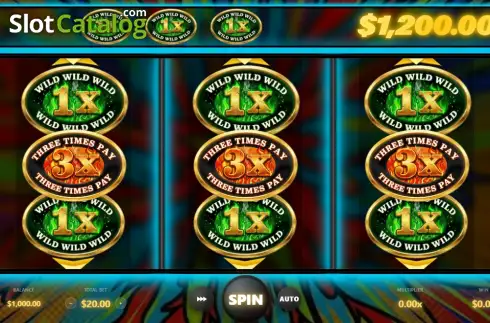 Скрин2. Blazing Wild Hot 777 слот