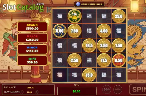 Скрин3. Dragon Bingo Triple Pot слот