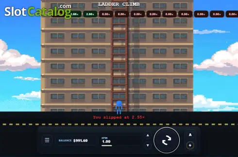 Скрин2. Ladder Climb слот