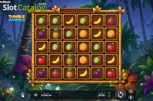 Скрин2. Tumble Wheels слот