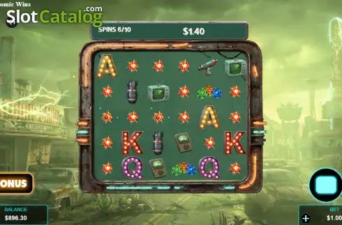 Скрин3. Atomic Wins слот