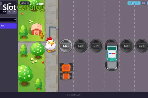 Скрин2. Cross the Road (Tequity) слот