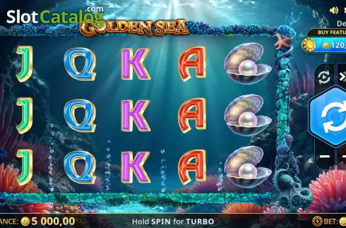 Скрин2. Golden Sea (The Better Platform) слот