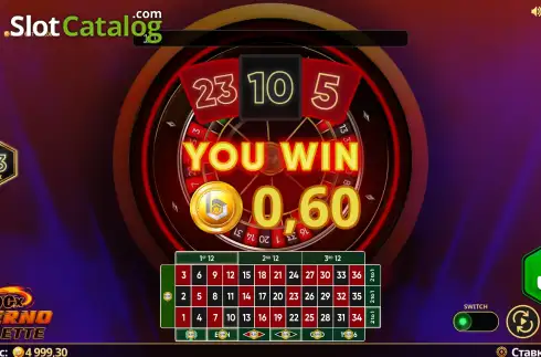 Скрин3. Inferno Roulette слот