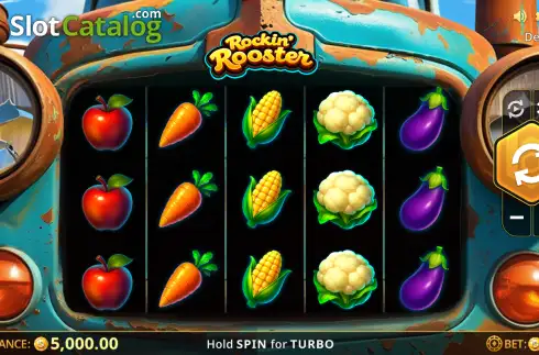 Скрин2. Rockin' Rooster слот