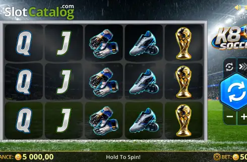 Скрин2. K8 Soccer слот