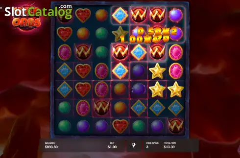 Скрин3. Wild Orbs слот