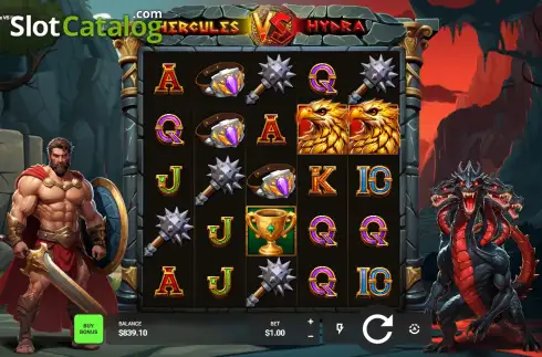 Скрин2. Hercules Vs Hydra слот