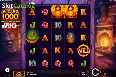 Скрин2. Wizard 1000 слот