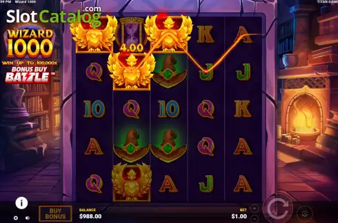 Скрин3. Wizard 1000 слот