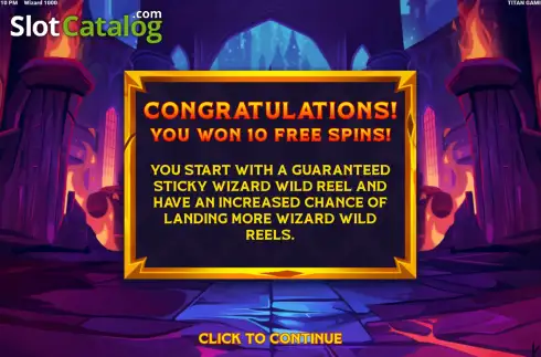 Скрин8. Wizard 1000 слот
