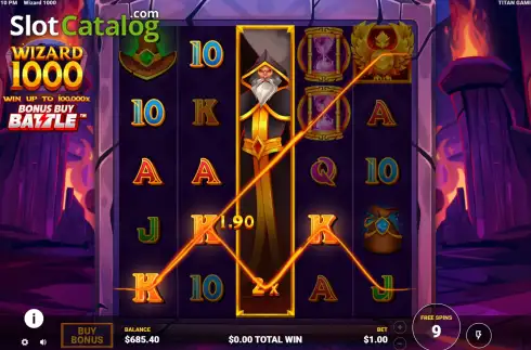 Скрин9. Wizard 1000 слот
