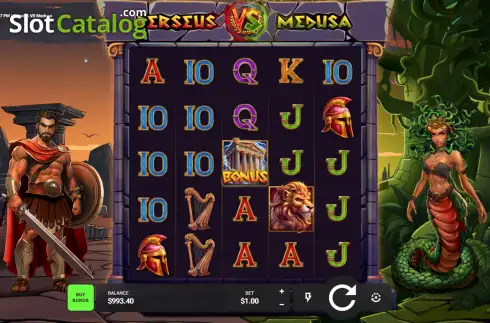 Скрин2. Perseus Vs Medusa слот
